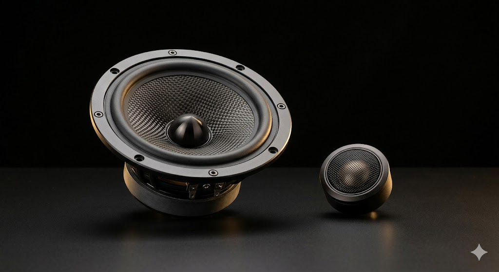 Afura Speaker Cone Macro